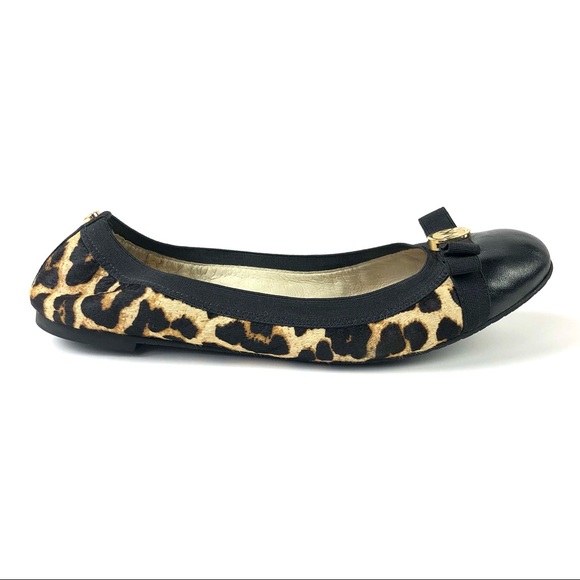 Michael Kors Dixie Leopard Ballet Flats - Picture 3 of 8